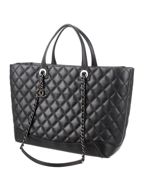 chanel tote quilted|chanel large shopping tote price.